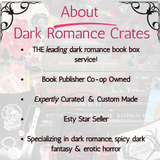 Summerween/Halloween Dark Romance Book Box: dark & spicy books, candy, spa, toy